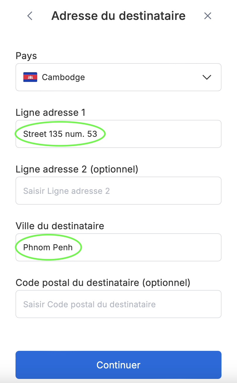 Payer son voyage Terres du Cambodge