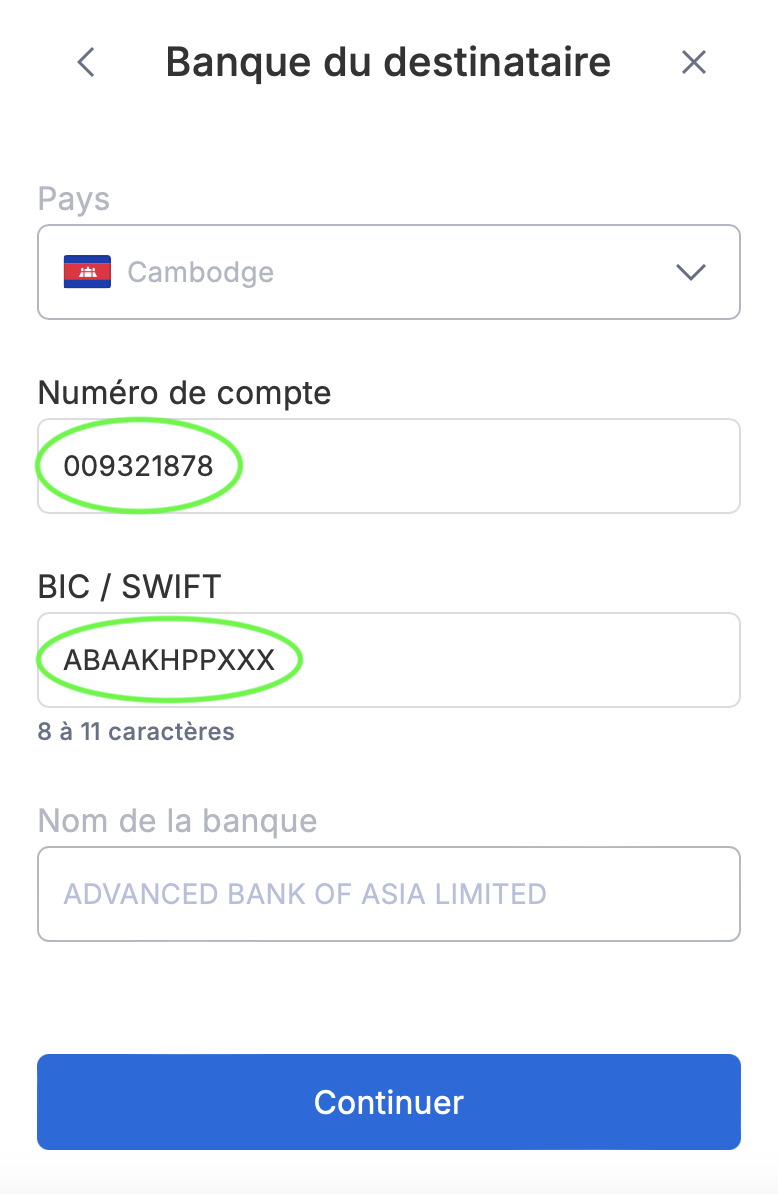 Agence locale Terres du Cambodge